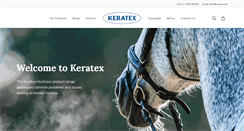 Desktop Screenshot of keratex.com